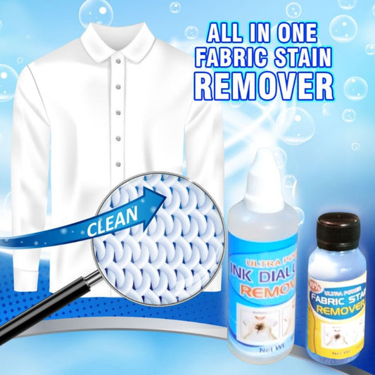 Premium All in One Fabric Stain Remover (2 Bottles)